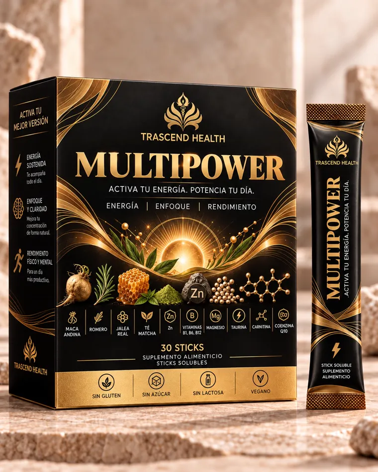 Diseño preliminar del envase de MULTIPOWER